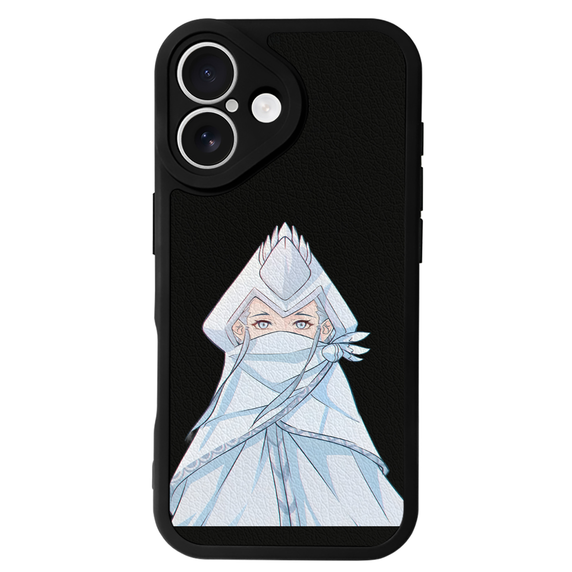 （画像用） Ne Zha 2 ナタ 魔童の大暴れ 【iPhone 16シリーズ対応】シリコンスマホケース（レザー調） 材質：シリコン